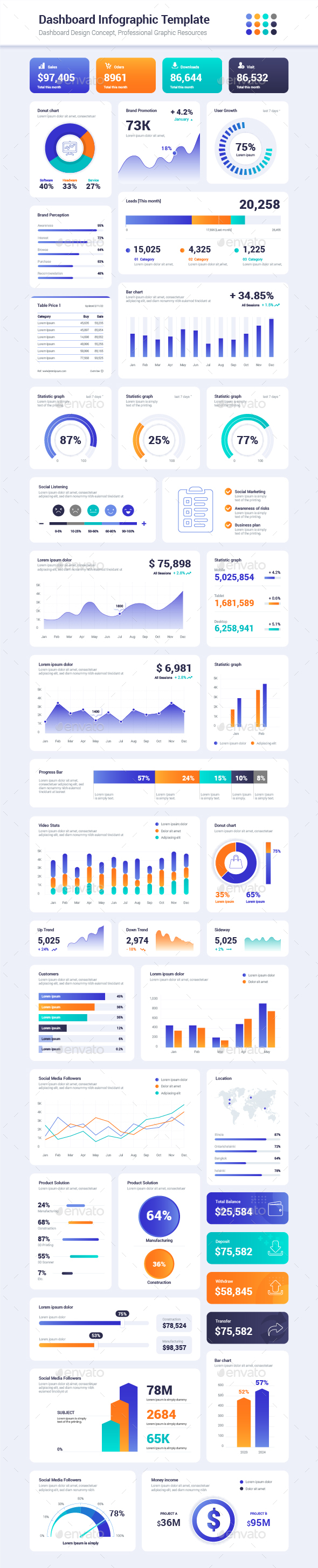 dashboard infographic template 1 702