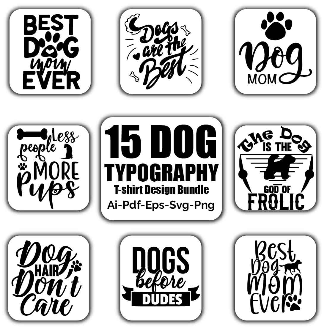 dog t shirt design bundle05 559