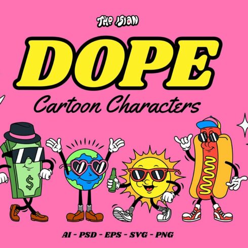 Dope Cartoon Characters.