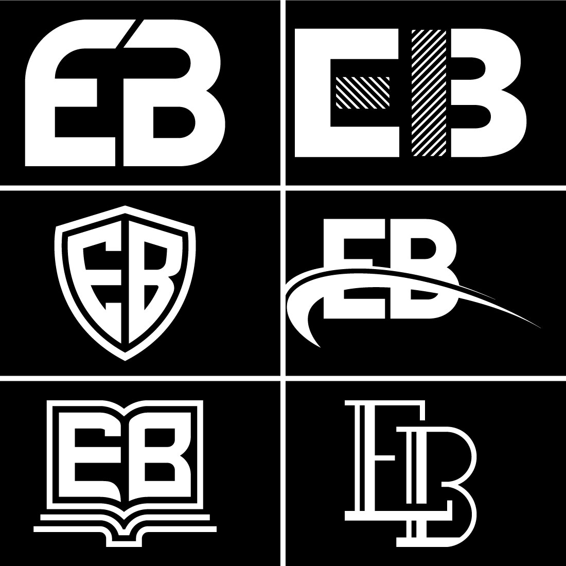EB letter logo. Unique attractive creative modern initial BE EB or E B  initial based letter icon logo 5425025 Vector Art at Vecteezy