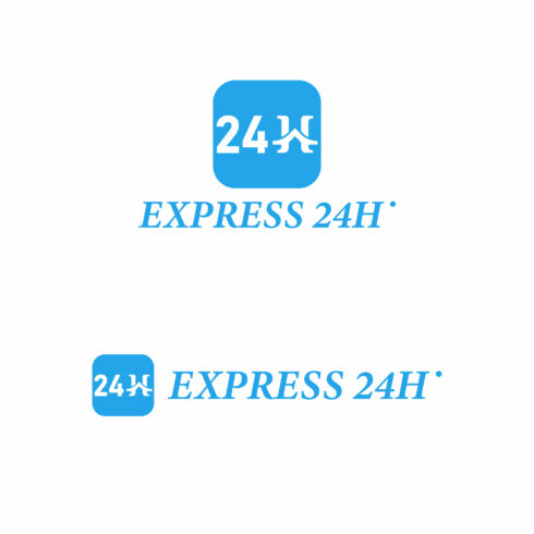 Express 24H Logo Design main cover.