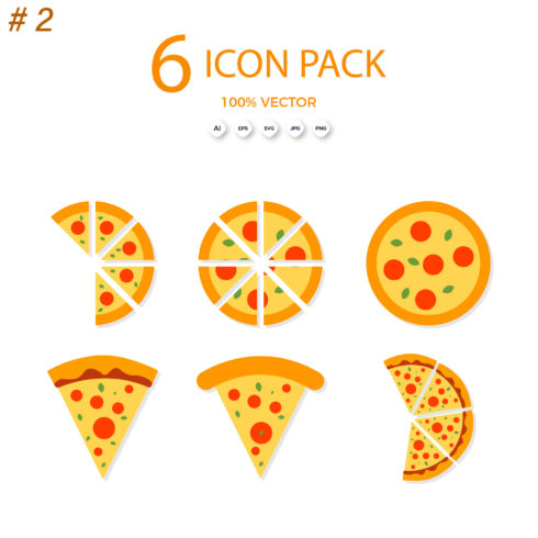 Pizza Icon Pack main cover