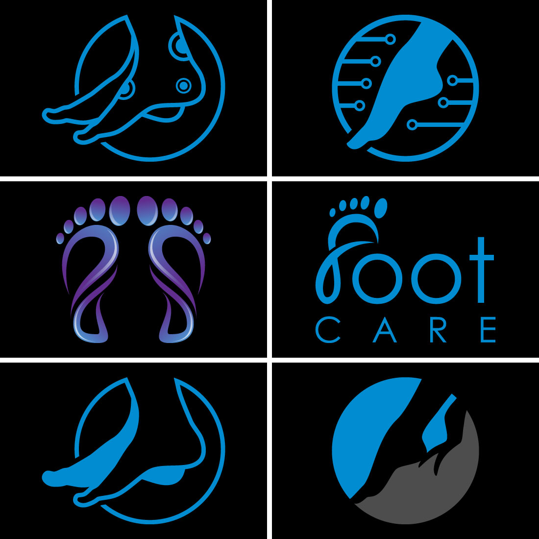 Foot Care Logo Design main cover.
