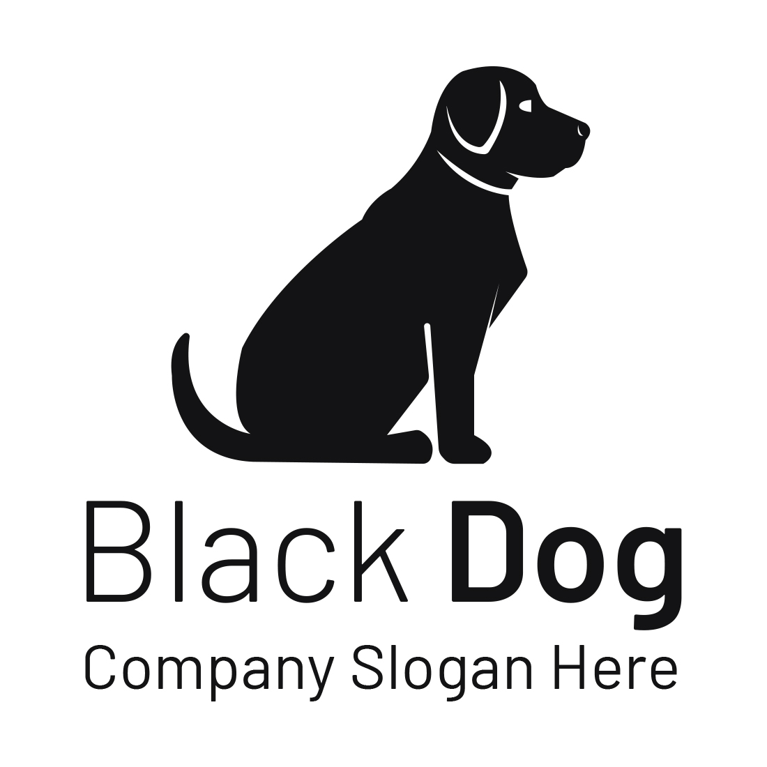 Dog Logo Template image preview.