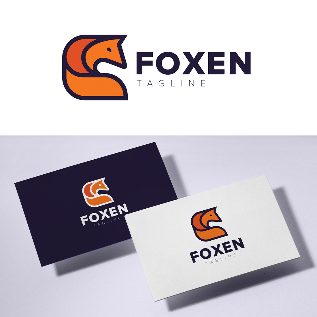 Foxen Logo Template cover image.