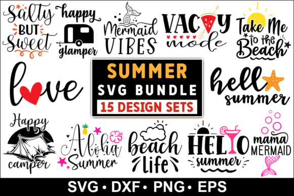 free summer quotes svg bundle summer graphics 16844821 1 1 580x386 534