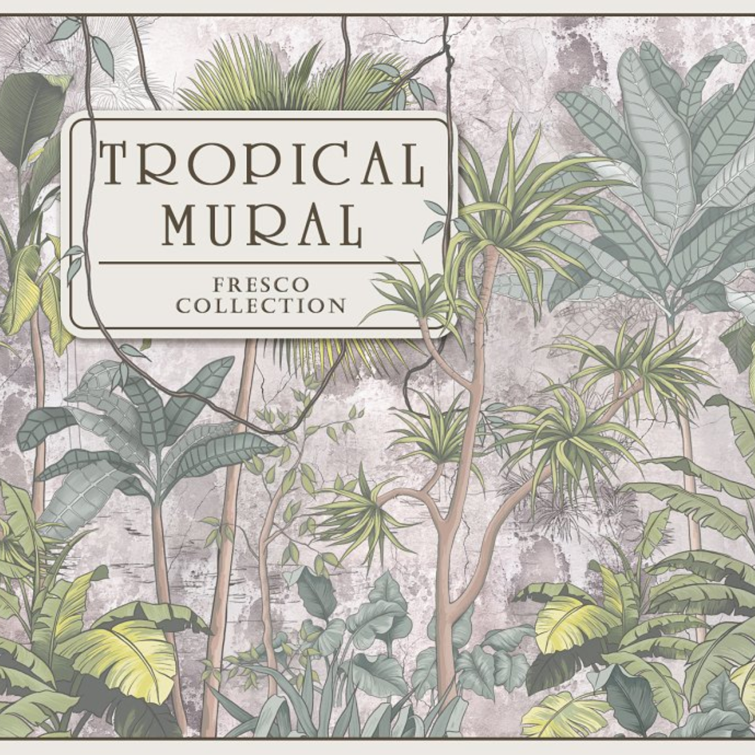 Fresco Collection "Tropical Mural".