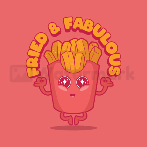 Fried and Fabulous Frie Graphics Design cover image.