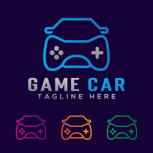 Game Car Logo Design main cover.
