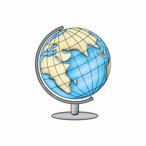 Earth Globe 3d Illustration cover image.