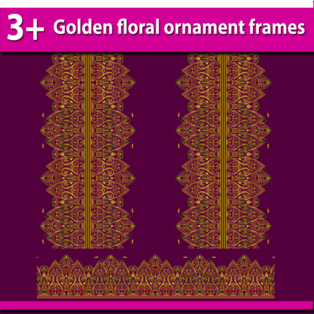golden woman dress ornament frames desi 502