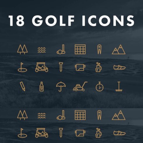 Golf Icons Main Cover.