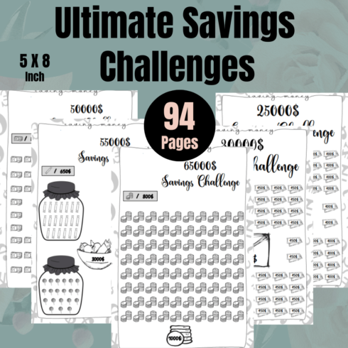 Ultimate Savings Challenges Book main ocver