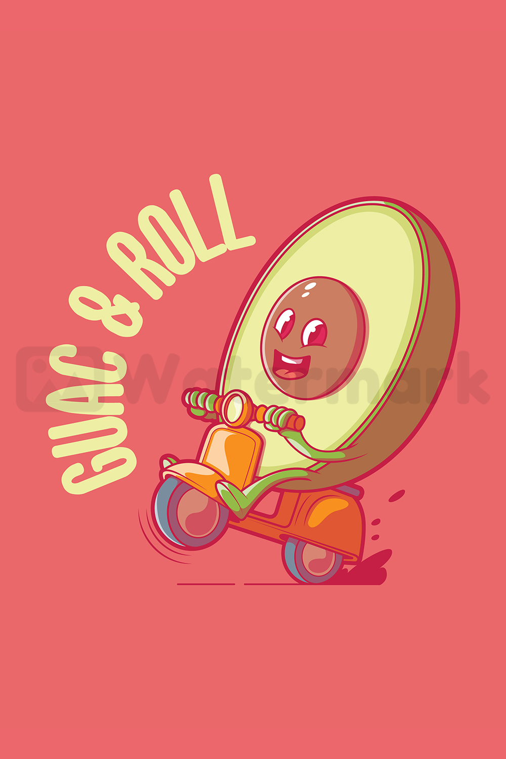 Guac & Roll pinterest image.