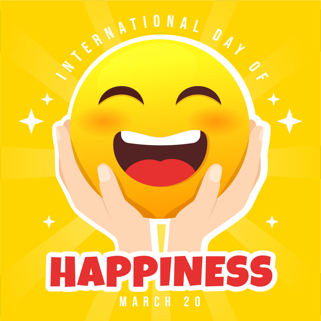 15 World Happiness Day Illustration cover image.