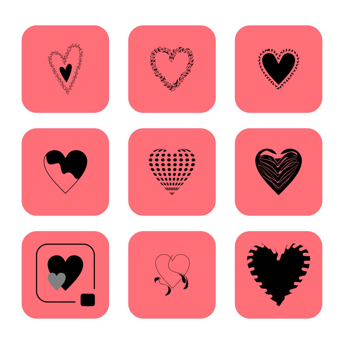 Heart Icon Design cover image.