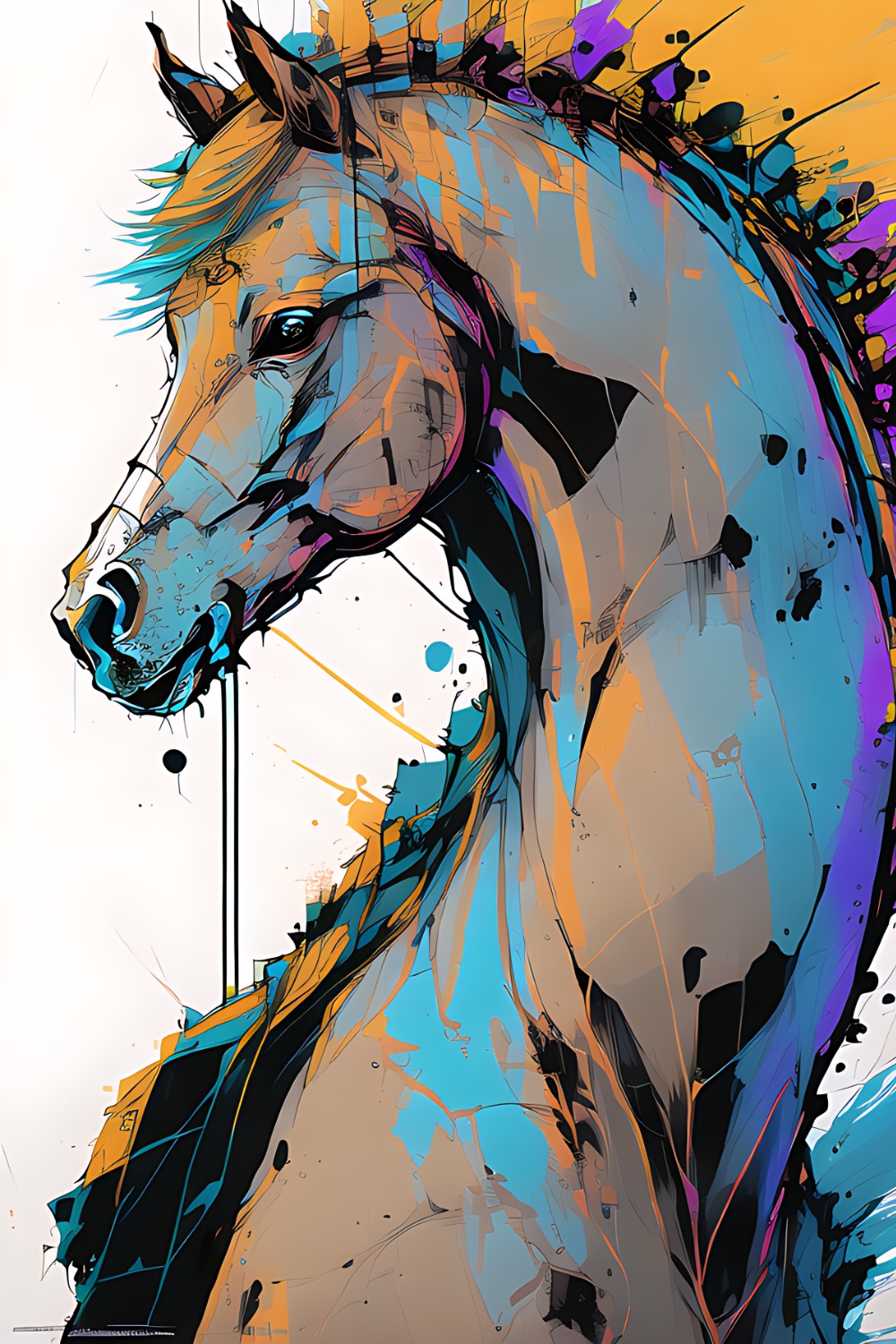 horse inkpunk 6 638