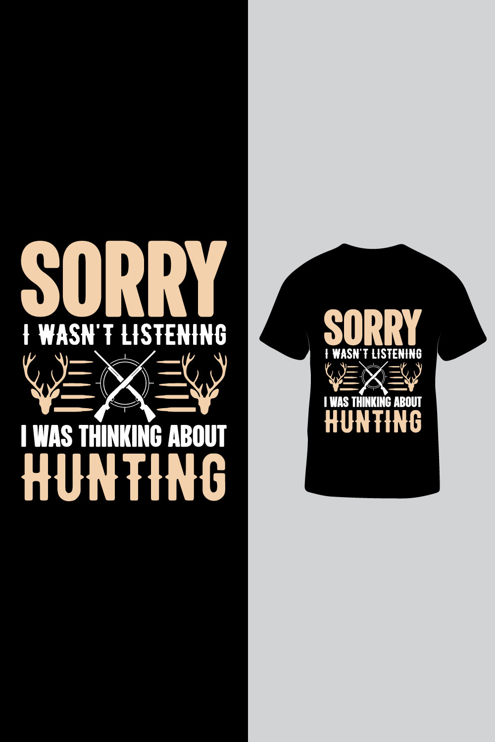 hunting tshirt design 568