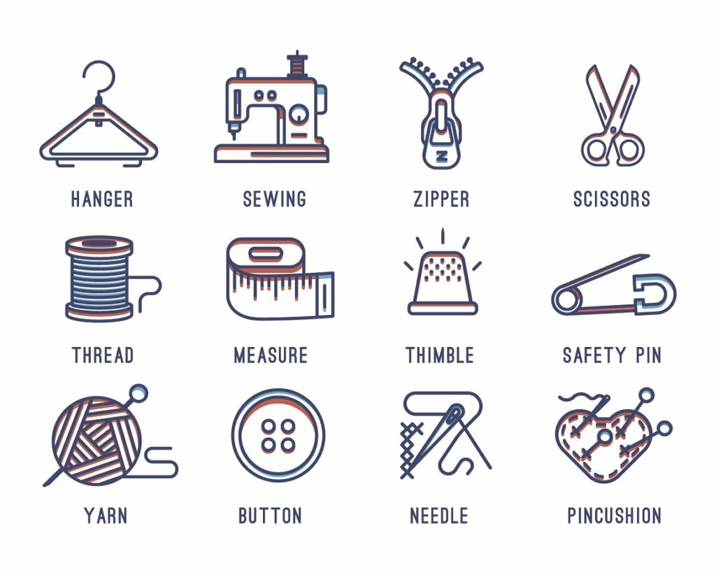 Sewing Icons Set – MasterBundles