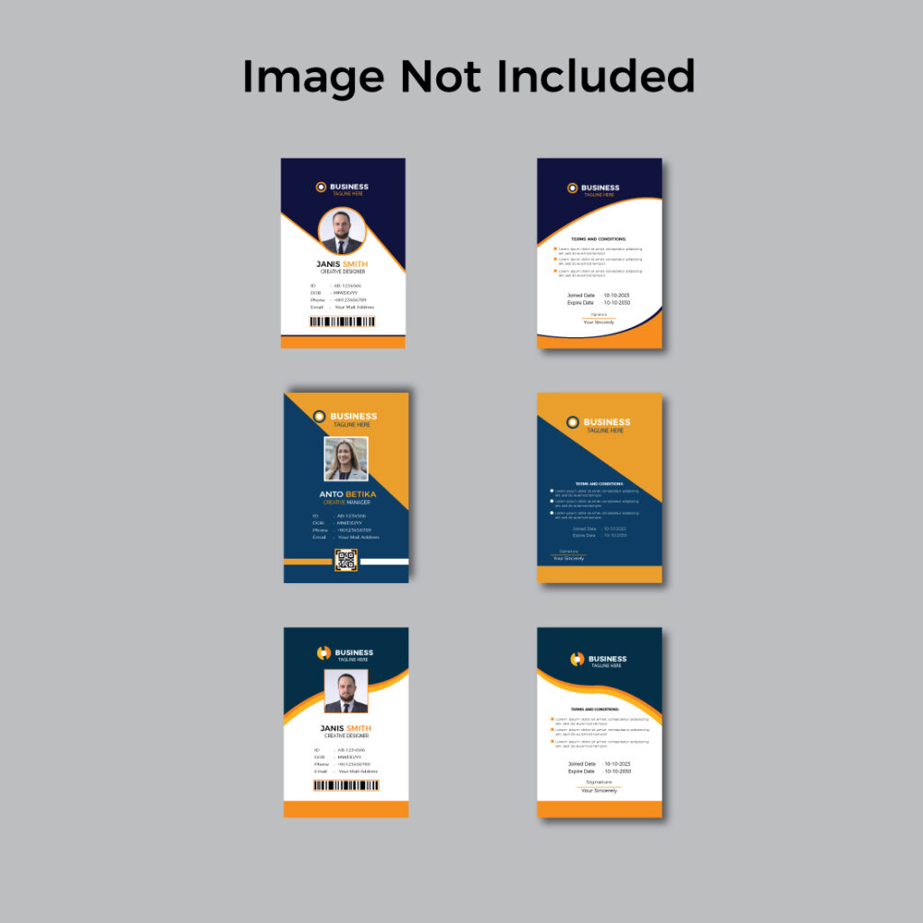 Computer Business Id Card Corporate Business ID Card Template | MasterBundles