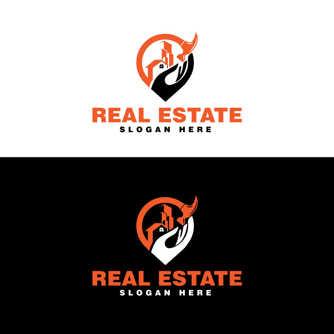 Home Logo Design Vector Files With Color Variation main cover.