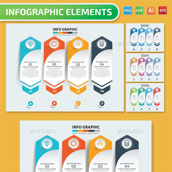 Infographic design main cover.