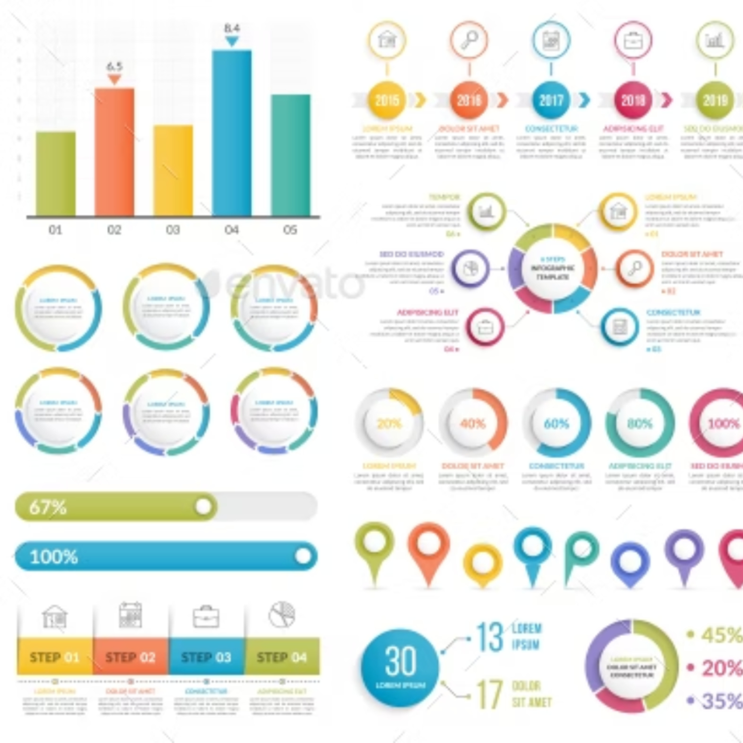 Infographic Elements Main Cover.