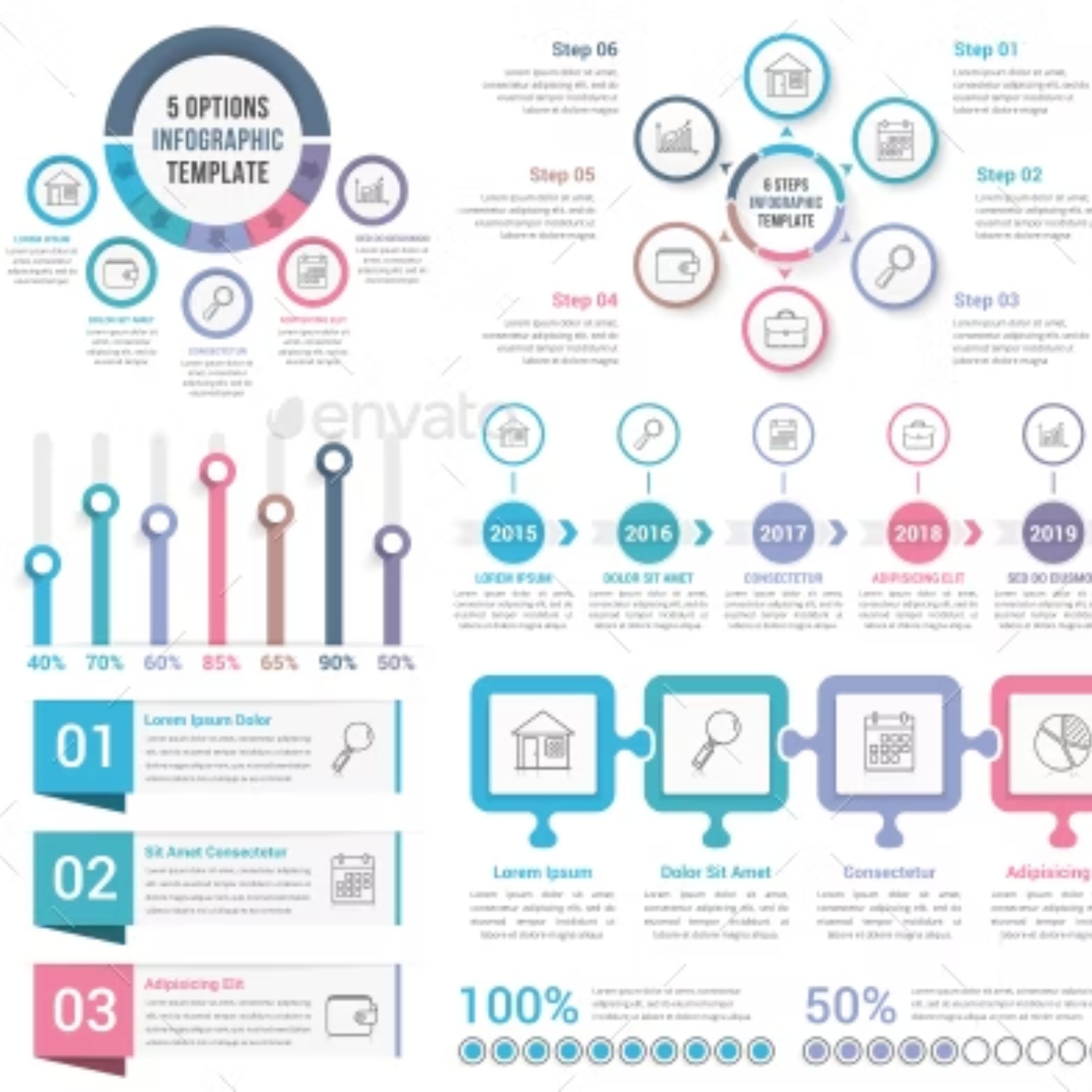 Infographic Elements Main Cover.