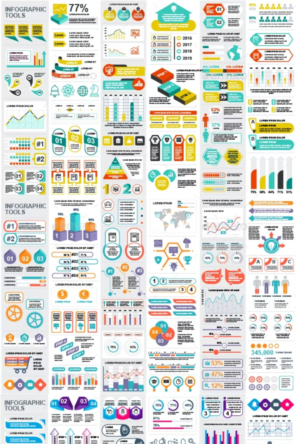 Infographics Pinterest Cover.