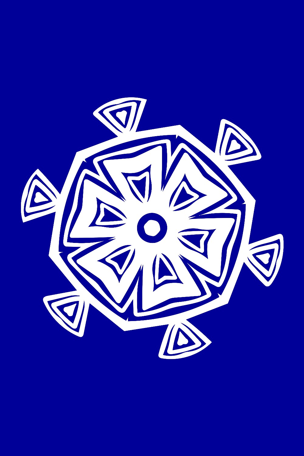 Simple White Snowflake Cutout PNG - Pinterest.