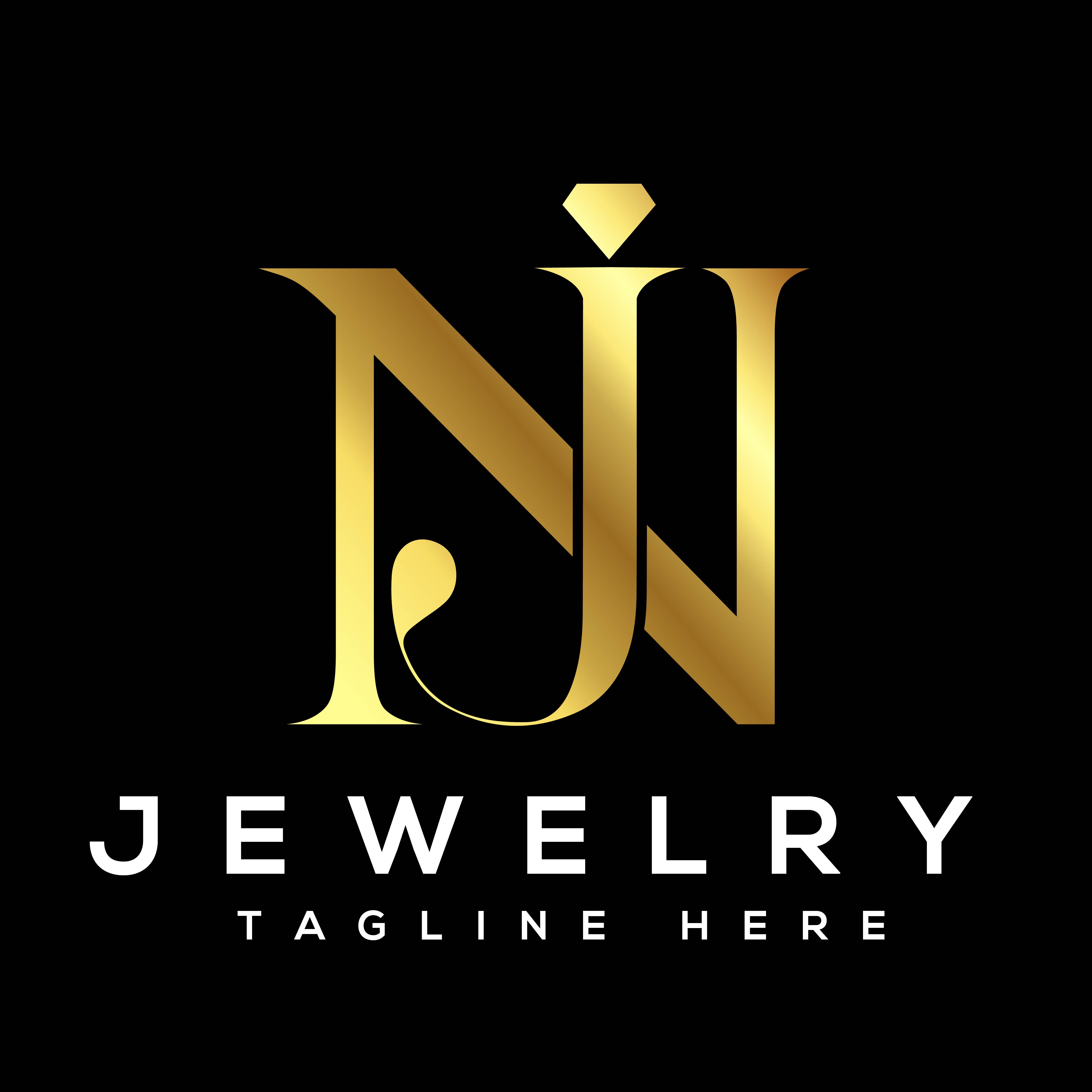 Letter JN Logo Design main cover.