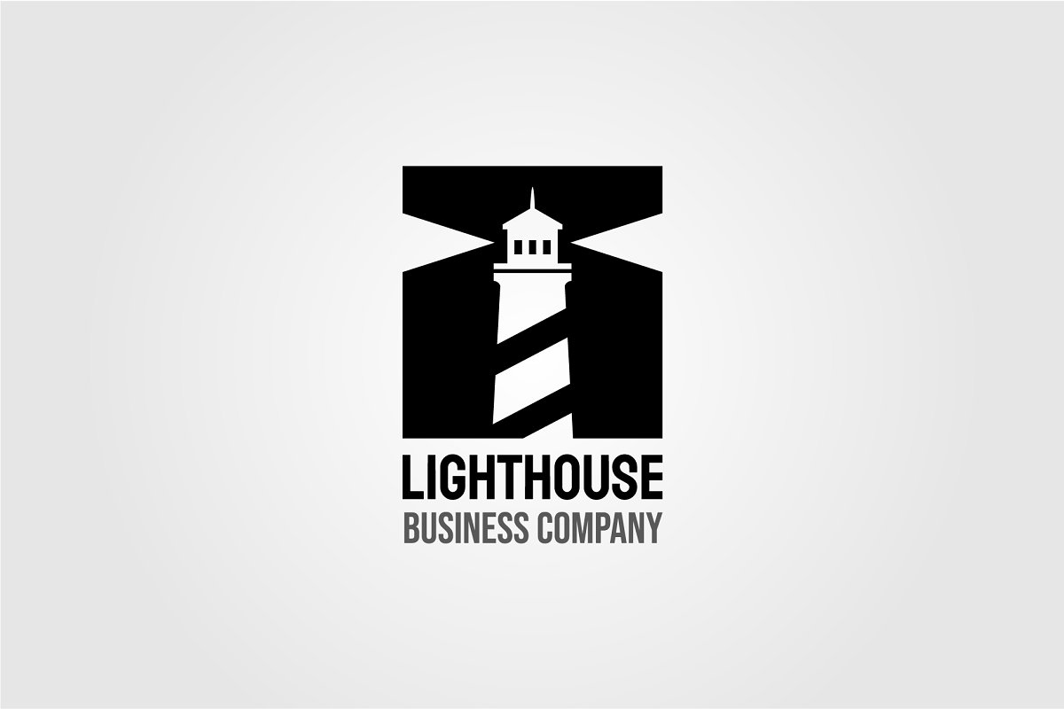 Cover image of Vintage Lighthouse Negative Space.