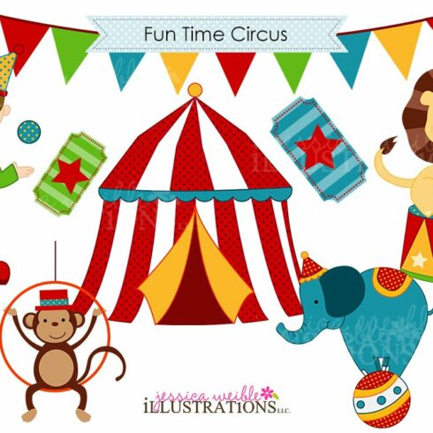 Fun Time Circus – MasterBundles