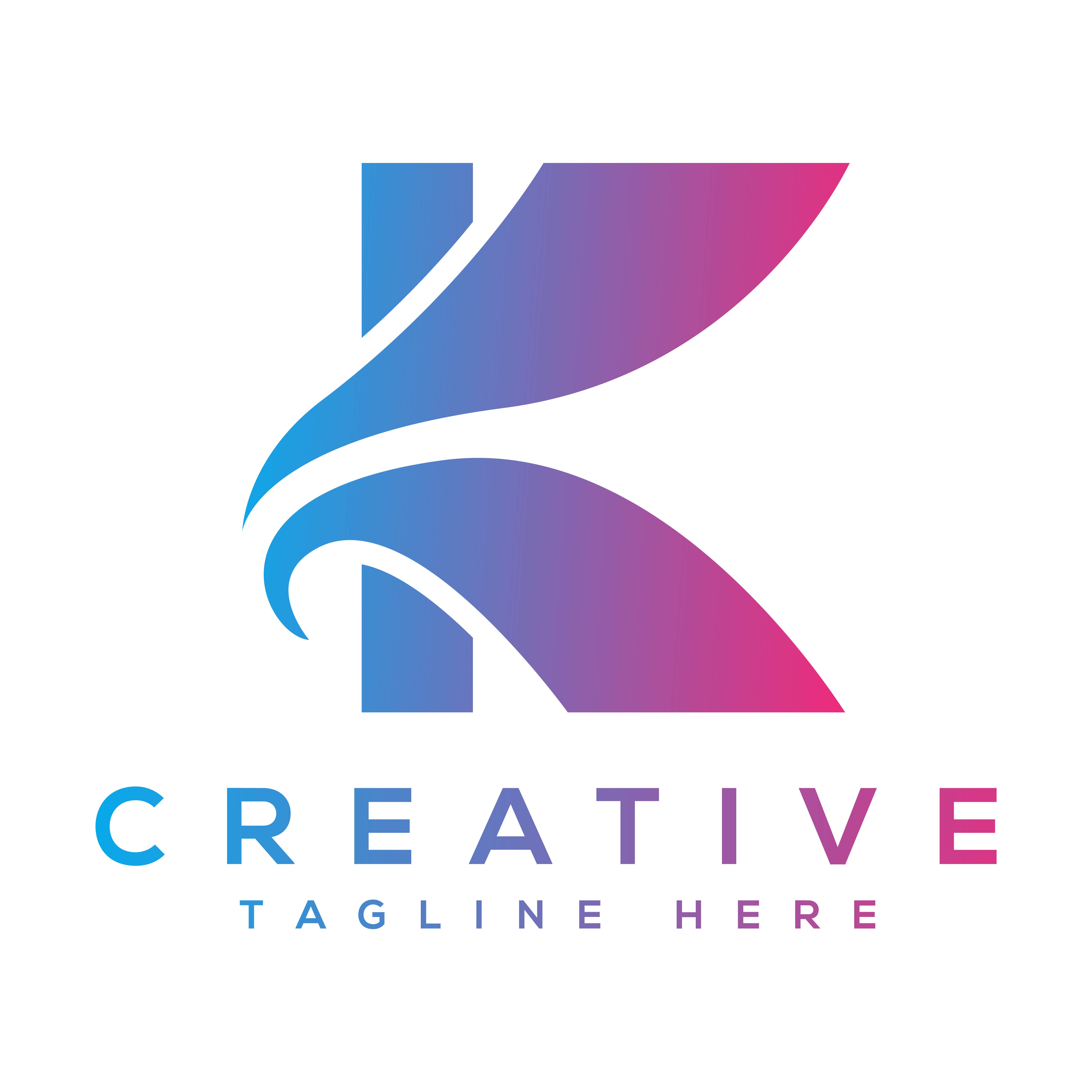 Letter K Logo Design cover image.
