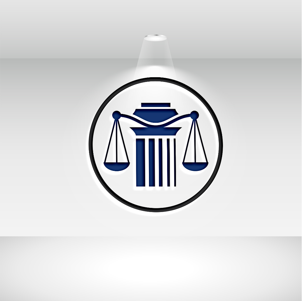 Justice Law Logo Design Vector preview image.