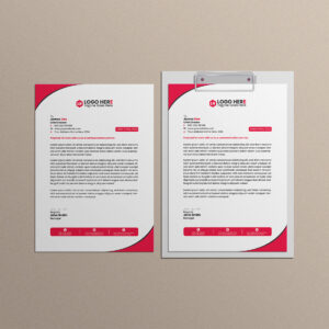 Corporate Letterhead Design Template - MasterBundles