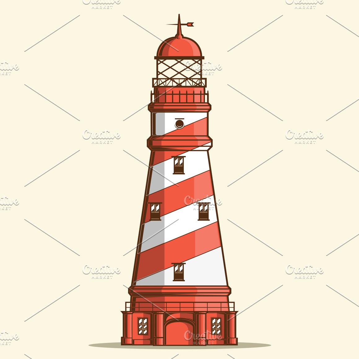 Lighthouse image preview.