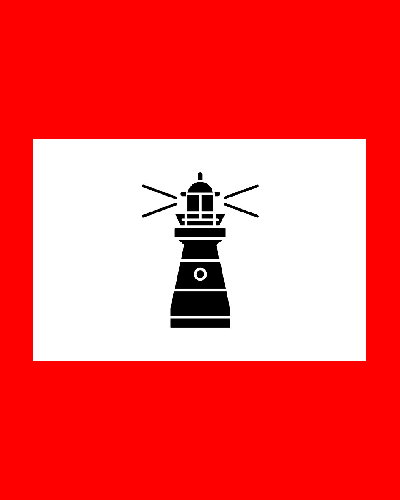 Lighthouse black glyph icon pinterest image.