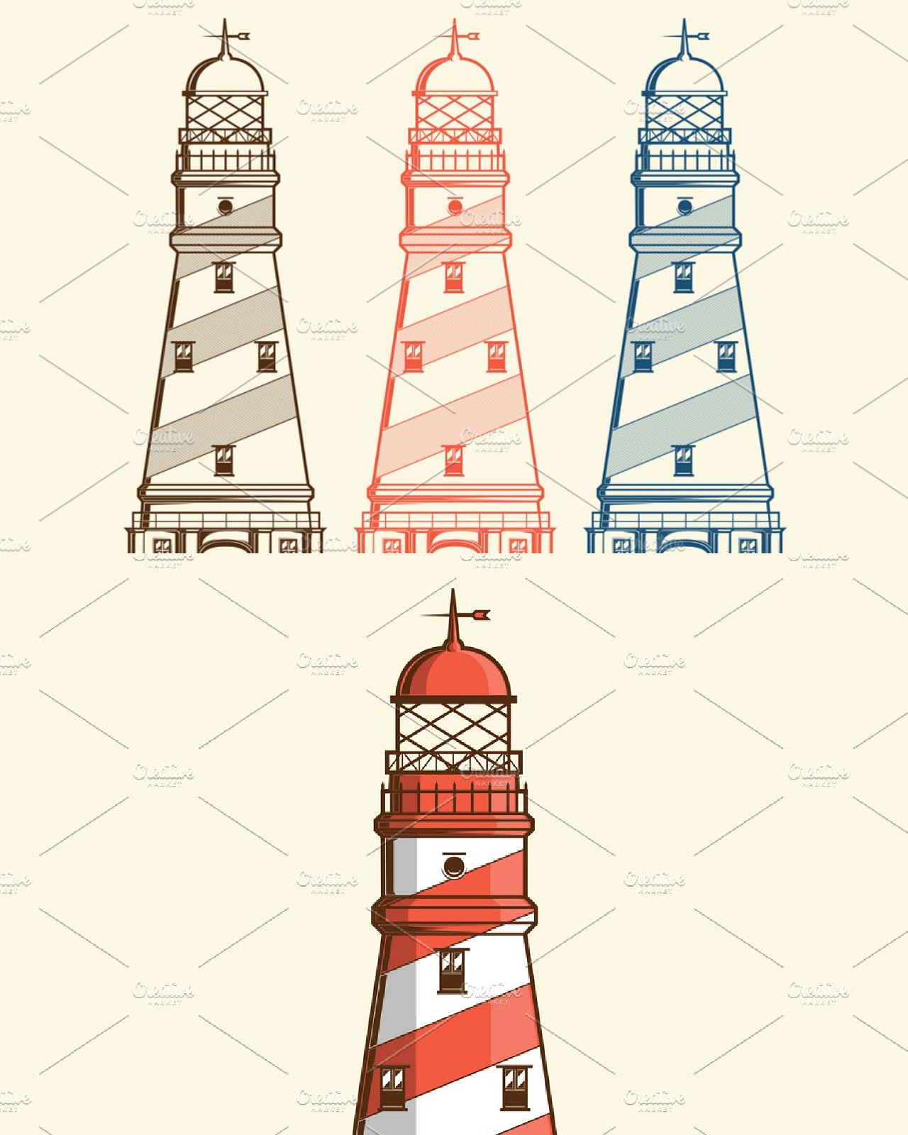 Lighthouse pinterest image preview.