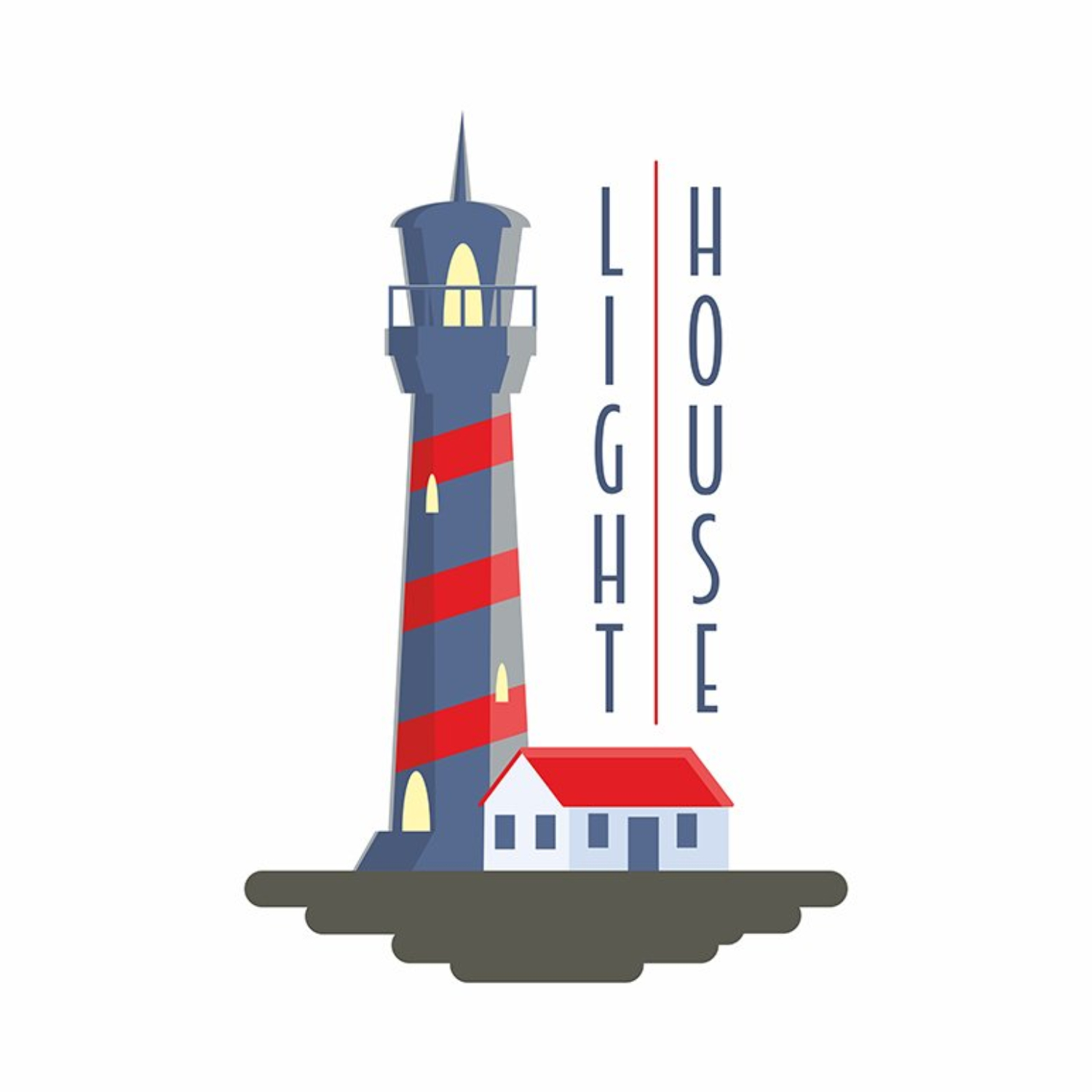 Lighthouse Vector Logo Main Cover.