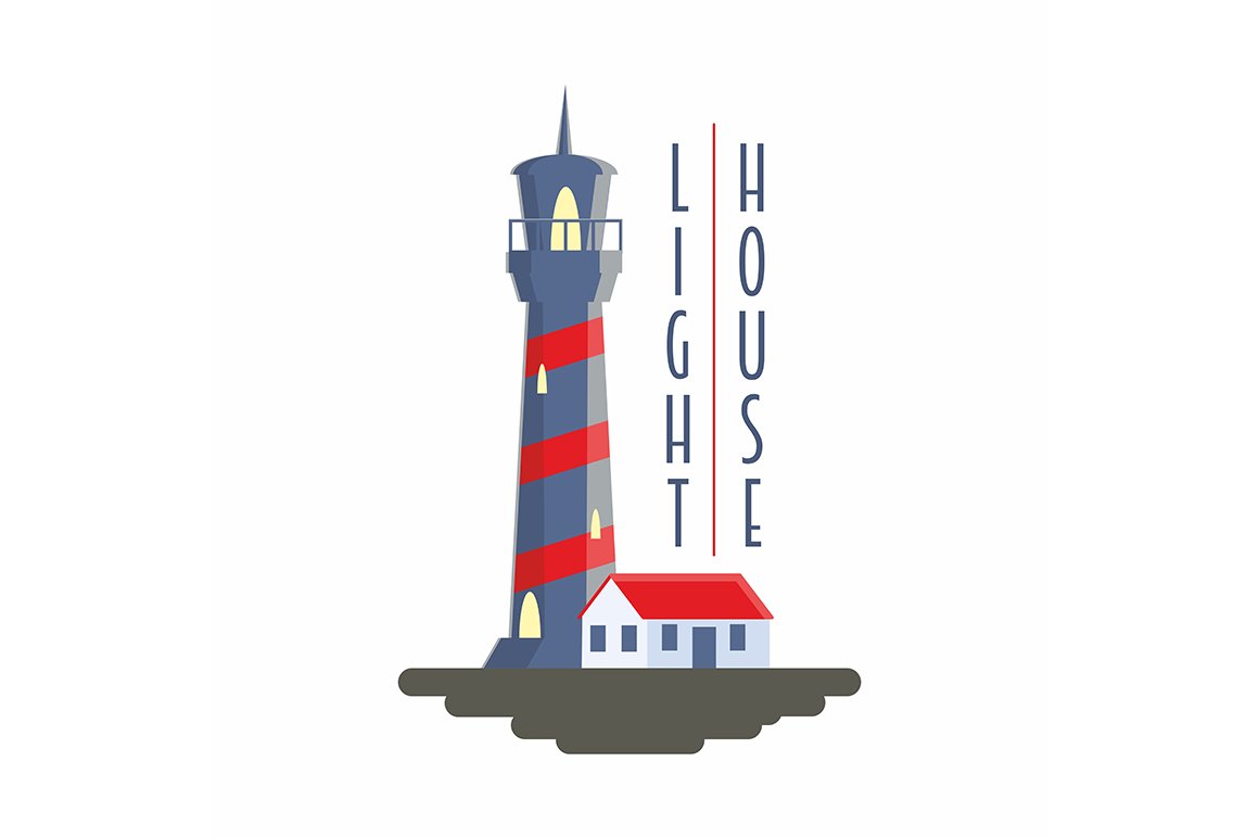 lighthouse vector logo 846