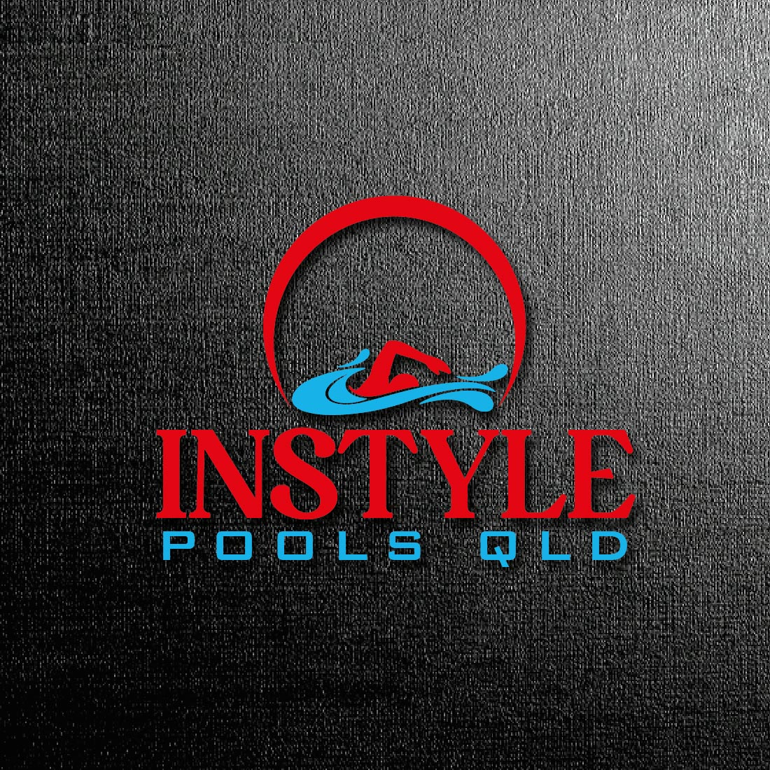Water Pool Logo 3D Design cover image.