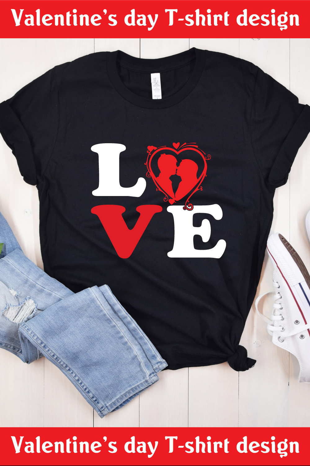 love valentine t shirts design 8