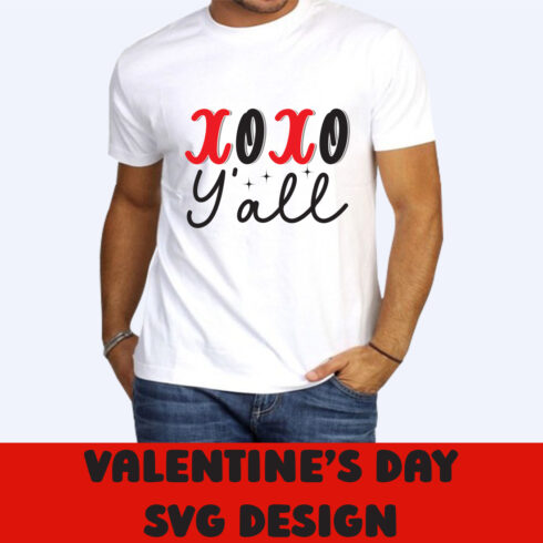 Xoxo Y'All T-Shirt Design main cover.