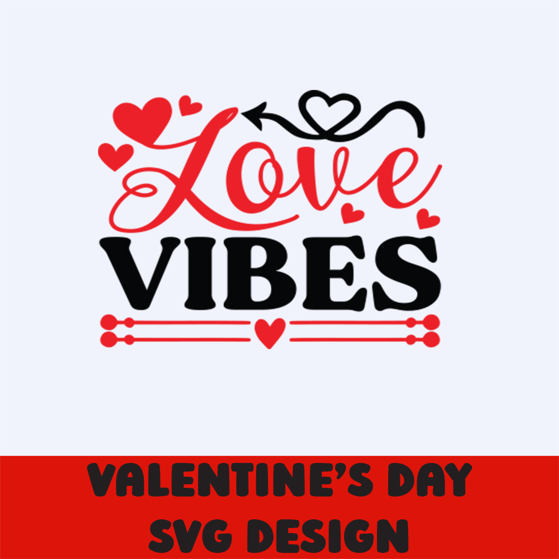 Image with great printable lettering Love Vibes