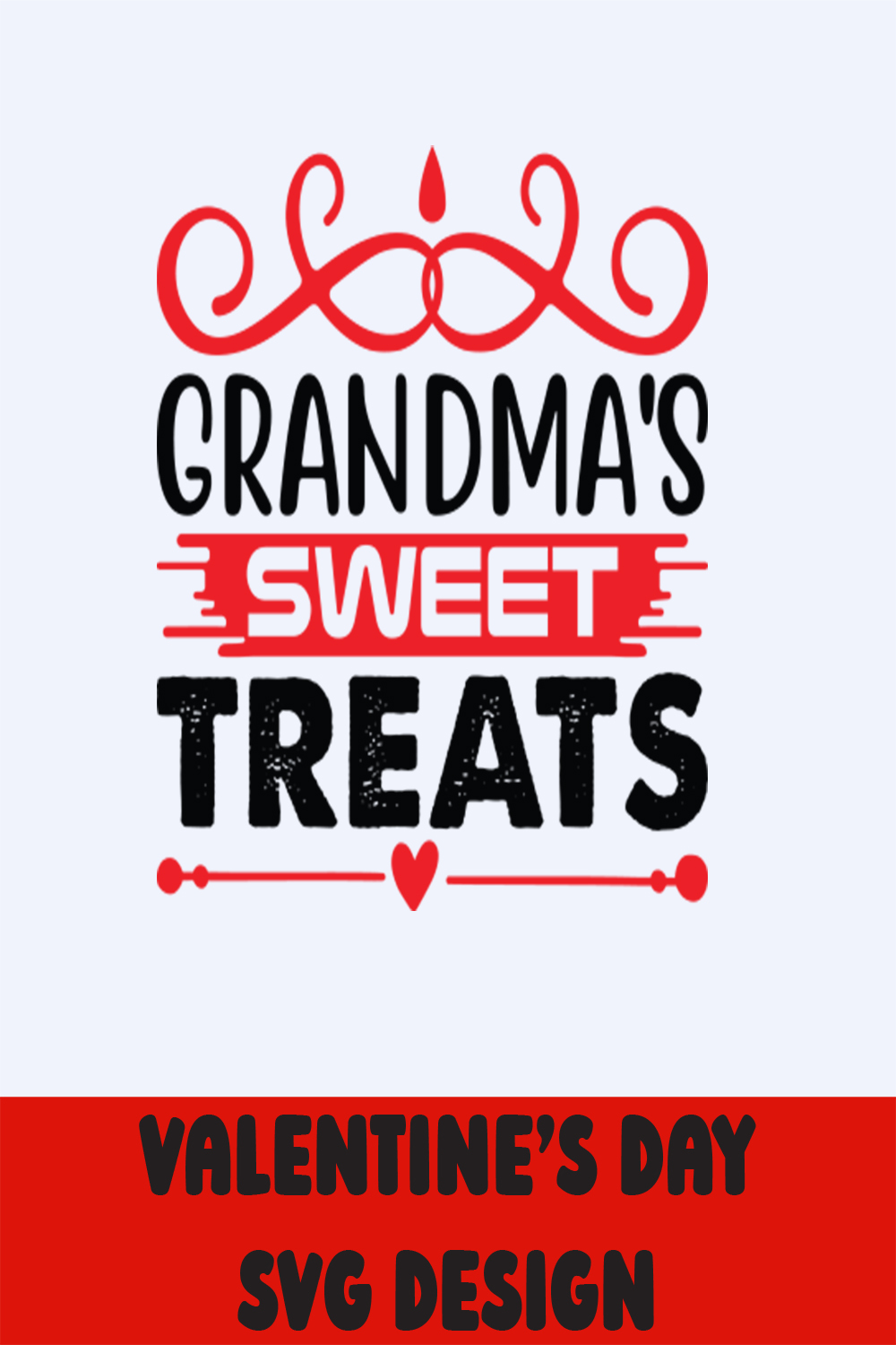 An image with an adorable Grandmas Sweet Treats printable inscription