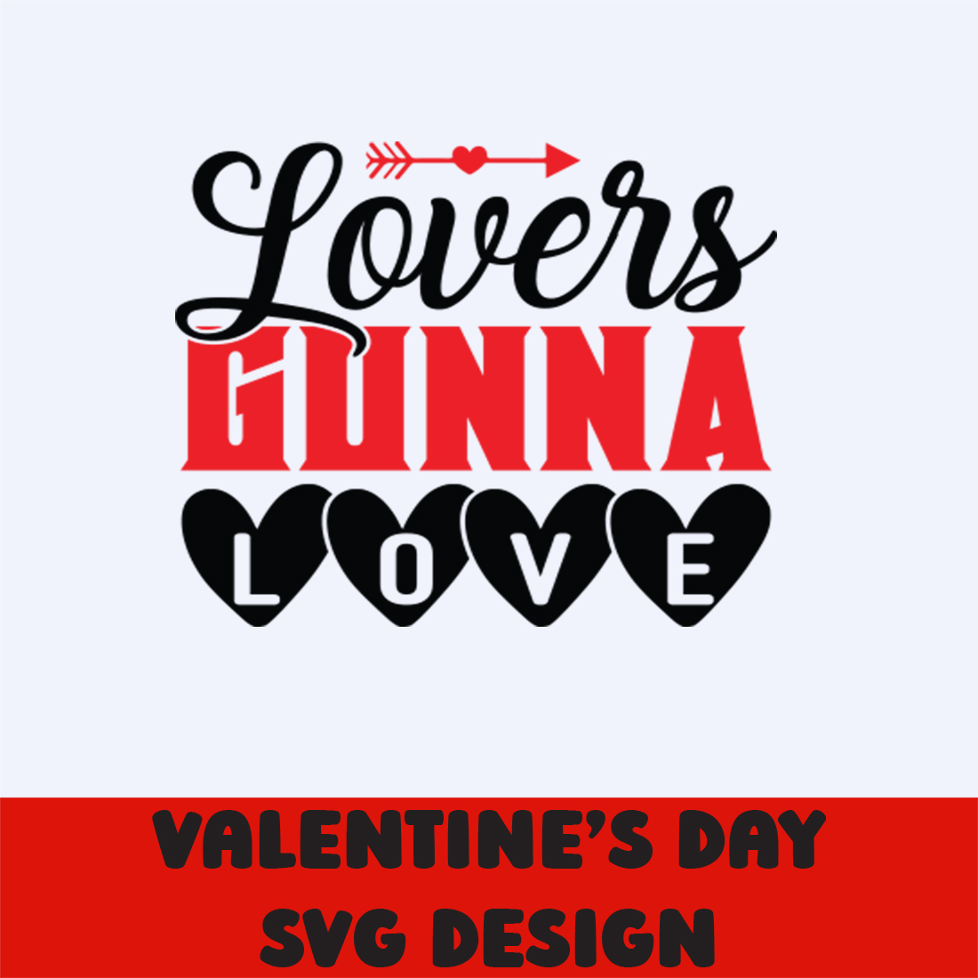 Lovers Gonna Love T-shirt Design preview.