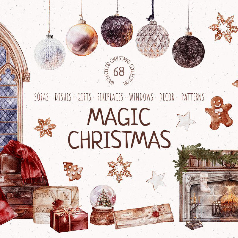Magic christmas collection main image preview.
