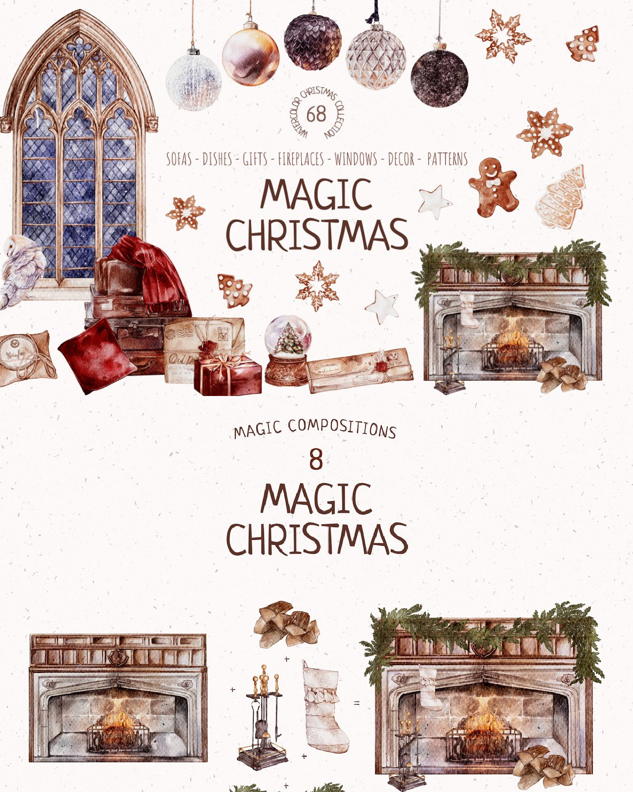 Magic christmas collection pinterest image preview.