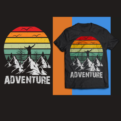 Adventure T-Shirts Design main cover.